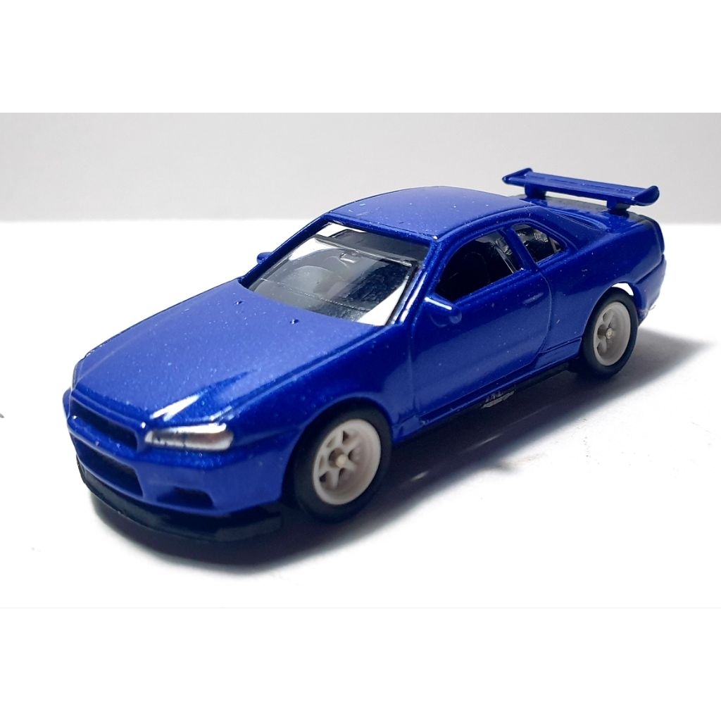 Welly 1:64 Nissan GTR R34 (Loose & unscrew unit) | Shopee Malaysia