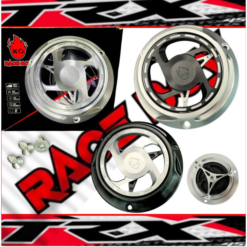 ENGINE COVER FAN PROTECTOR ENGINE FULL CNC ALUMINUM PENUTUP KIPAS ...