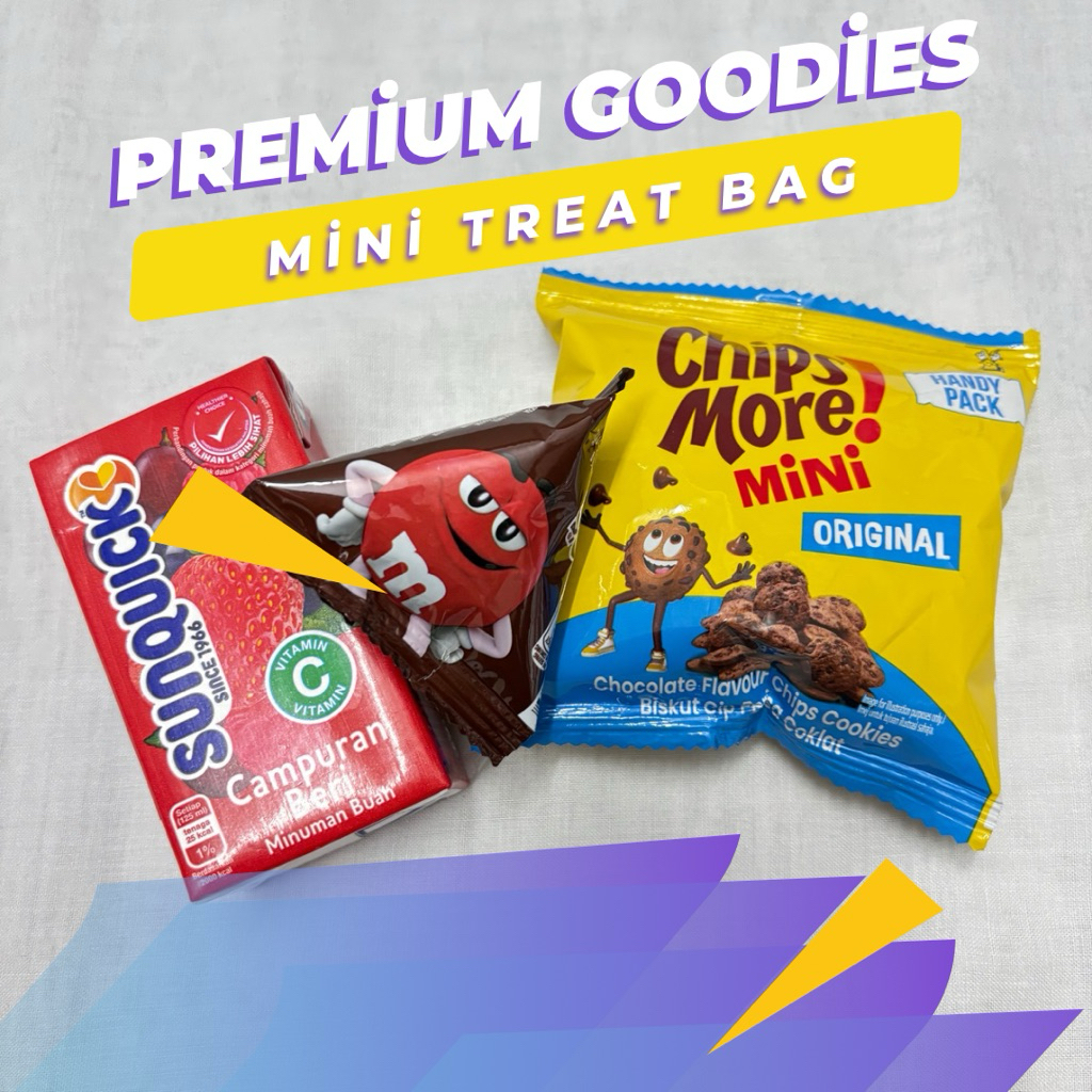 Mini Treat Bag Goodies Kids birthday/wedding goodies | Shopee Malaysia