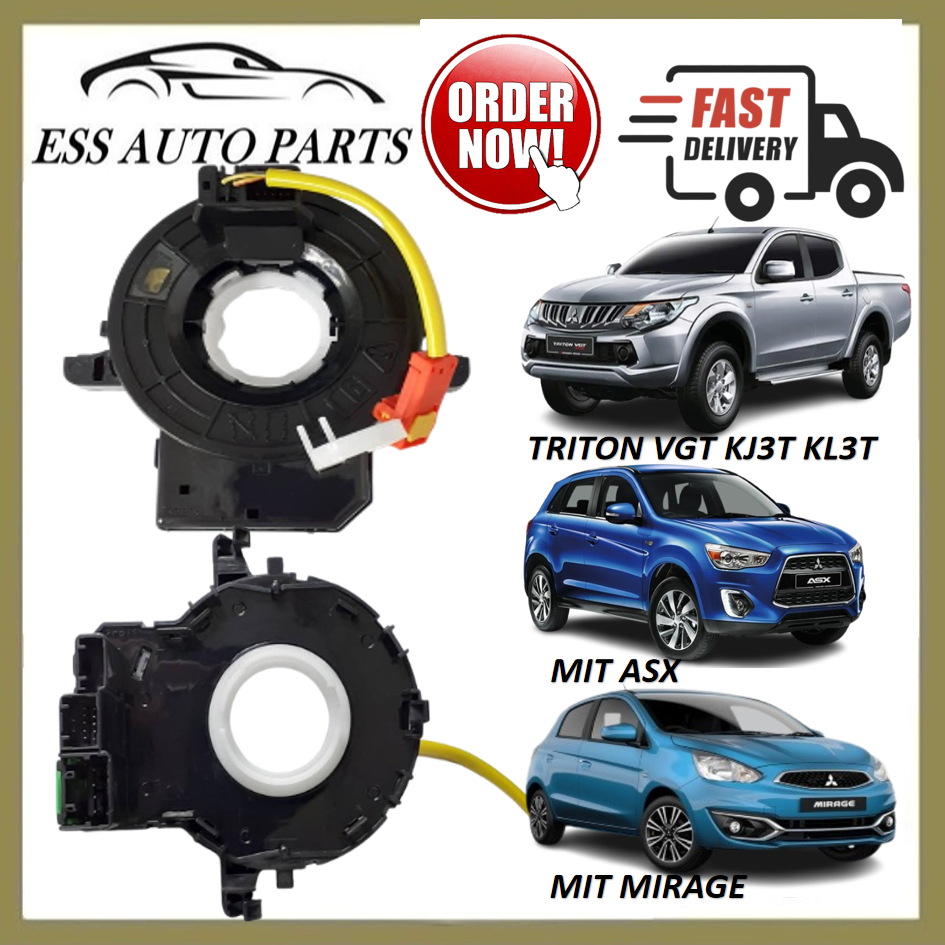 8619A164 TRITON VGT KJ3T KL3T / ASX / MIRAGE / ATTRAGE CLOCK SPRING ...