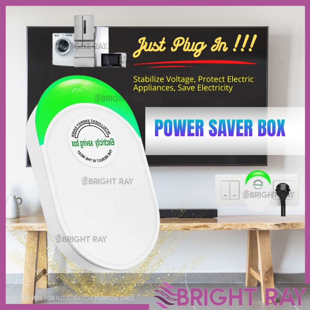 [READY STOCK] 30KW Premium Power Saver Box(UK 3 PIN PLUG)electric ...