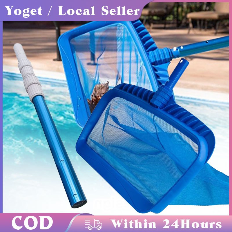 Swimming Pool Leaf Skimmer Net / Leaf Rake Cleaning Tool / Larger ...