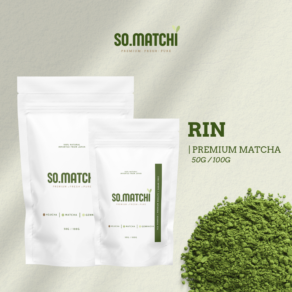 So.Matchi - RIN Premium Matcha Japanese Green Tea Powder Uji Kyoto 50 ...