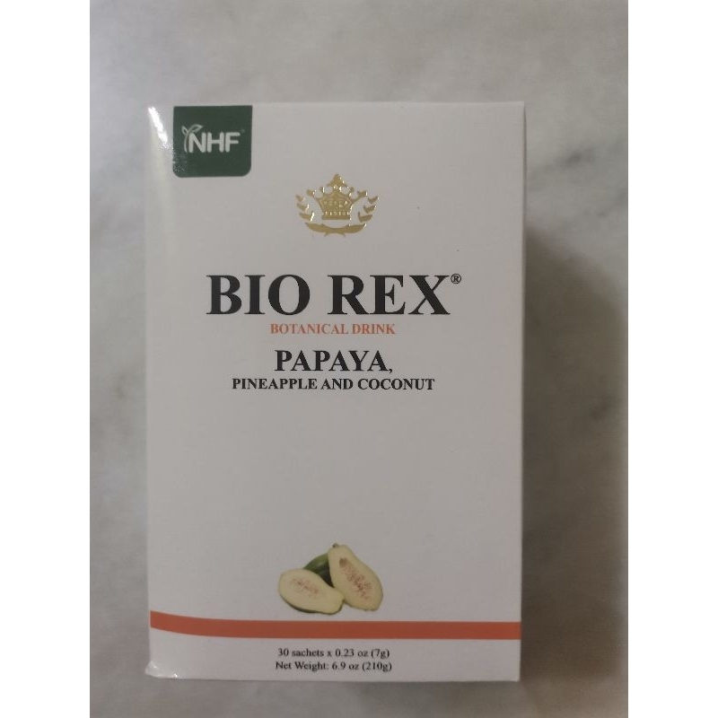 NHF Bio Rex Papaya 30 sachets expired date 7/10/2025 | Shopee Malaysia