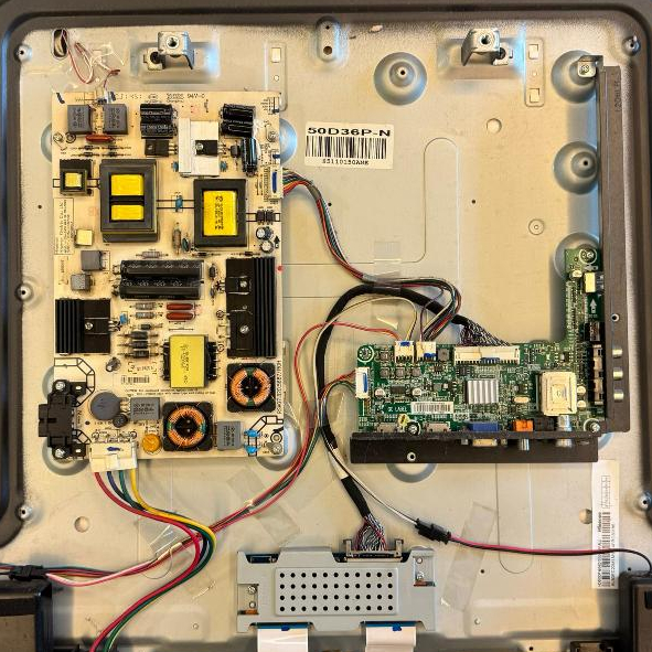 Hisense LED 50" TV Model: 50D36P-N / Power Board / Main Board / T-Con ...
