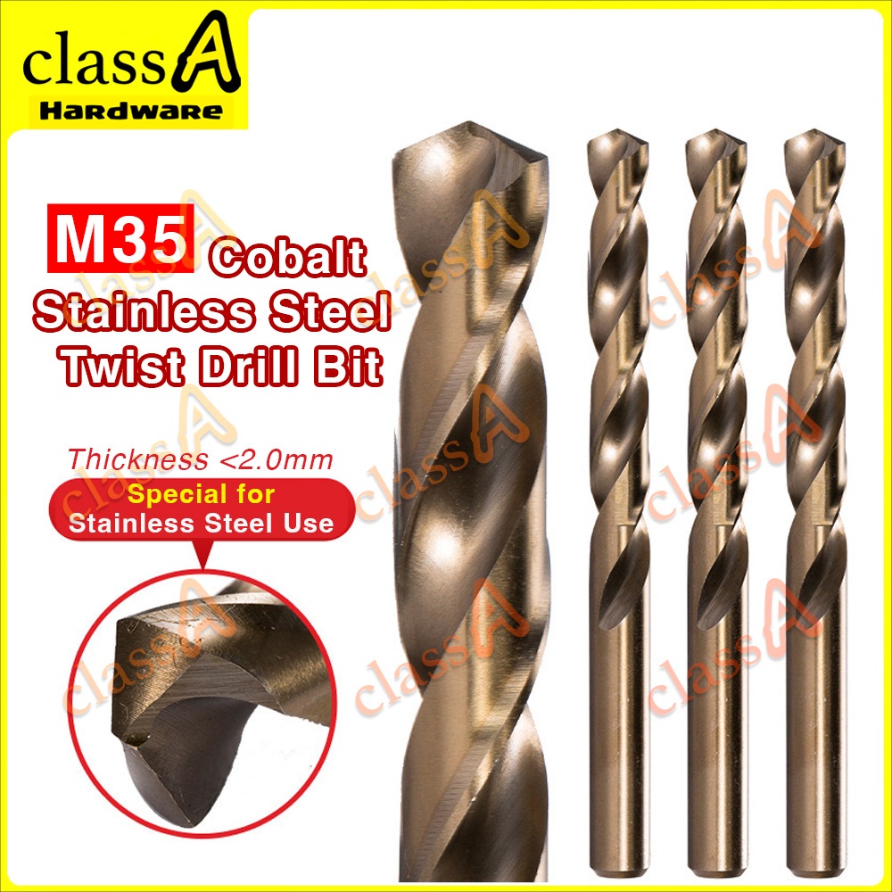 ClassAHW M35 High Quality Stainless Steel HSS Twist Drill Bit Metal ...