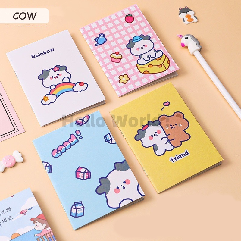 Cute Mini Notebook Pocket Notepad Stationery Portable Journal Diary ...