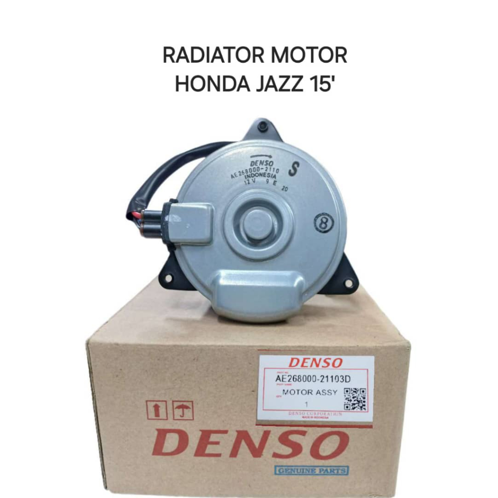 ORIGINAL DENSO RADIATOR MOTOR H/JAZZ 15' T5A (21103D) | Shopee Malaysia