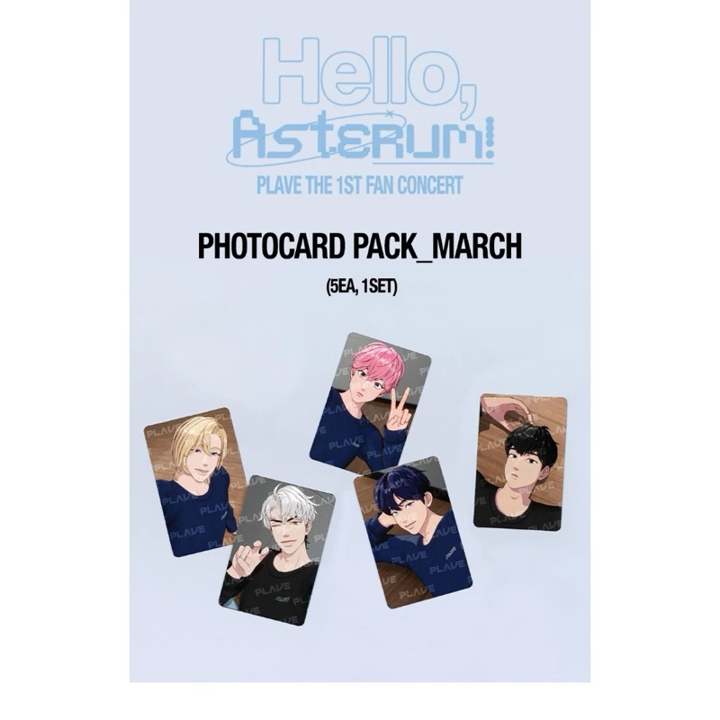 Pre-Order | PLAVE Official ASTERUM 433-10 MD - Photocard