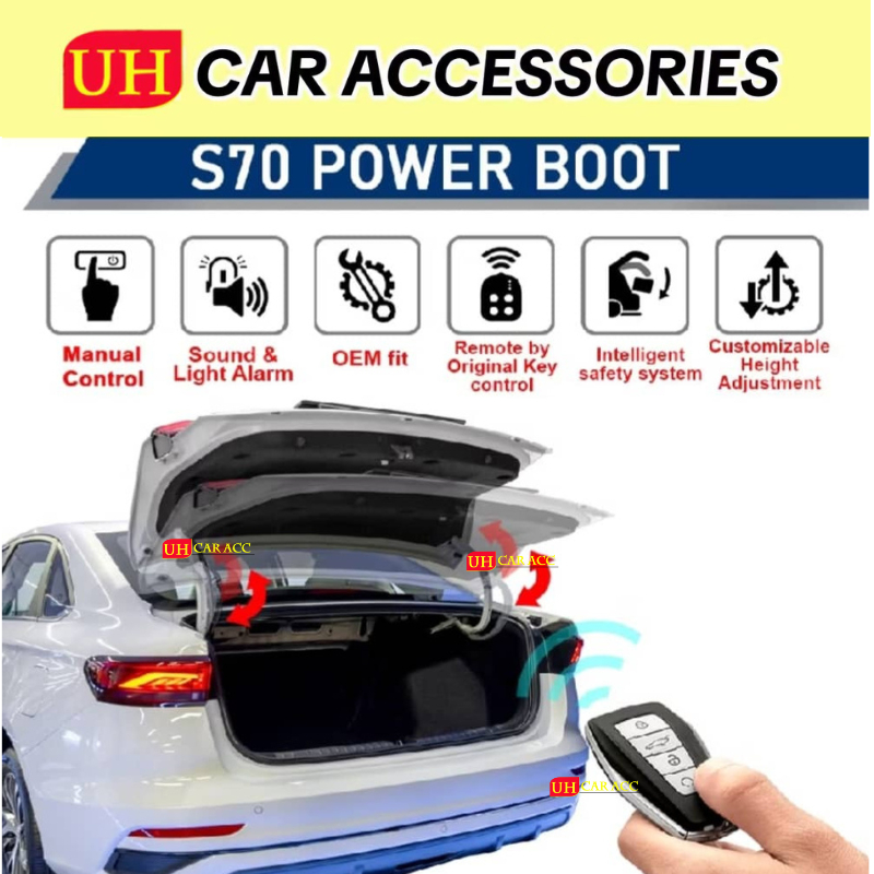 PROTON S70 ELECTRIC AUTO TAILGATE POWER BOOT SOFT CLOSE BONET | Shopee ...