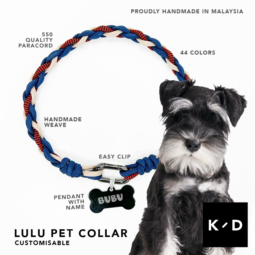 LULU PET COLLAR dog puppy rabbit cat comfortable 10mm neck strap kitten ...