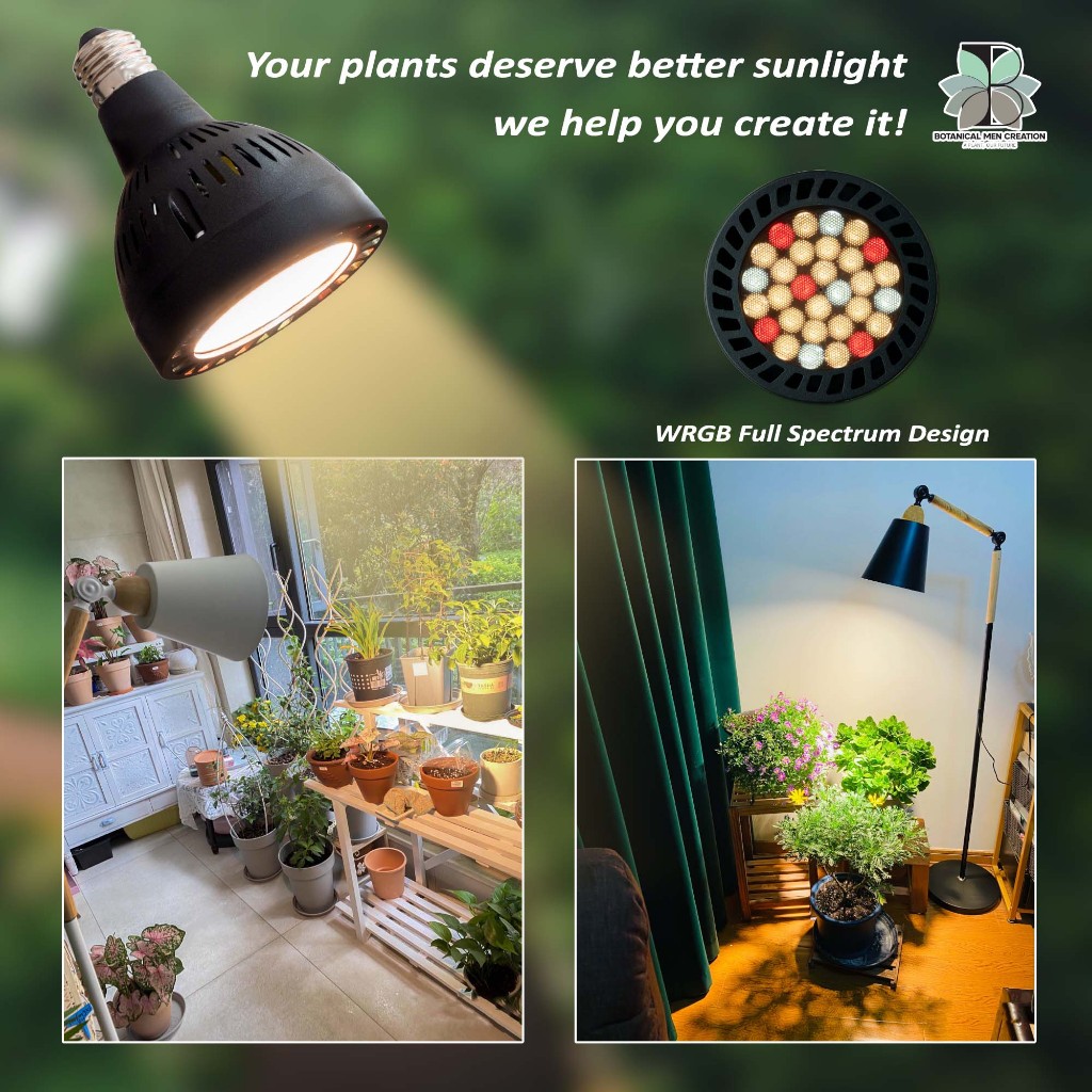 15W植物育成ライトGrowLight PAR20 6000K 3個 15W植物育成ライト