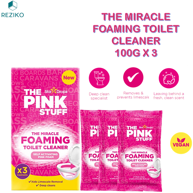 THE PINK STUFF Miracle Power Foaming Toilet Bowl Cleaner 7 Oz. 100552888 - View #2