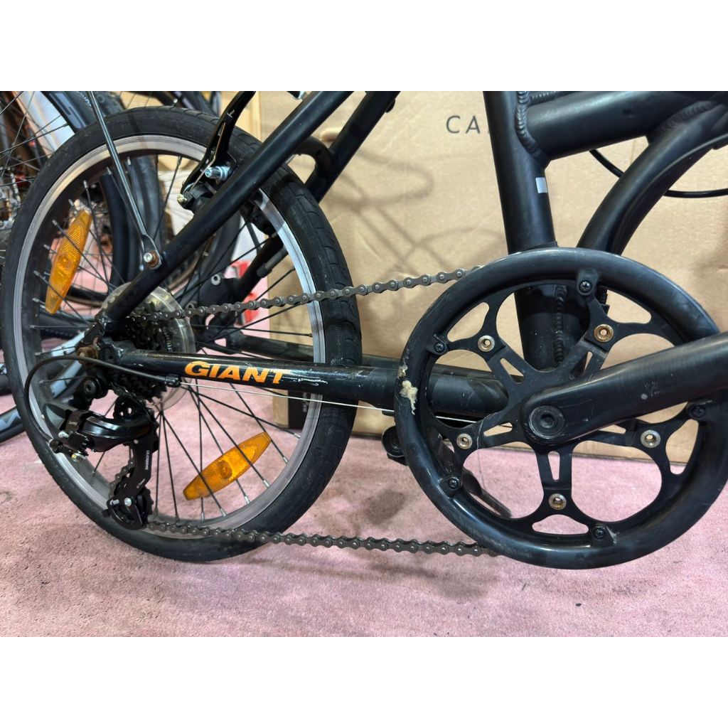 SECOND HAND GIANT EXPRESSWAY FOLDING BIKE 20 7 SPEED Shopee Malaysia
