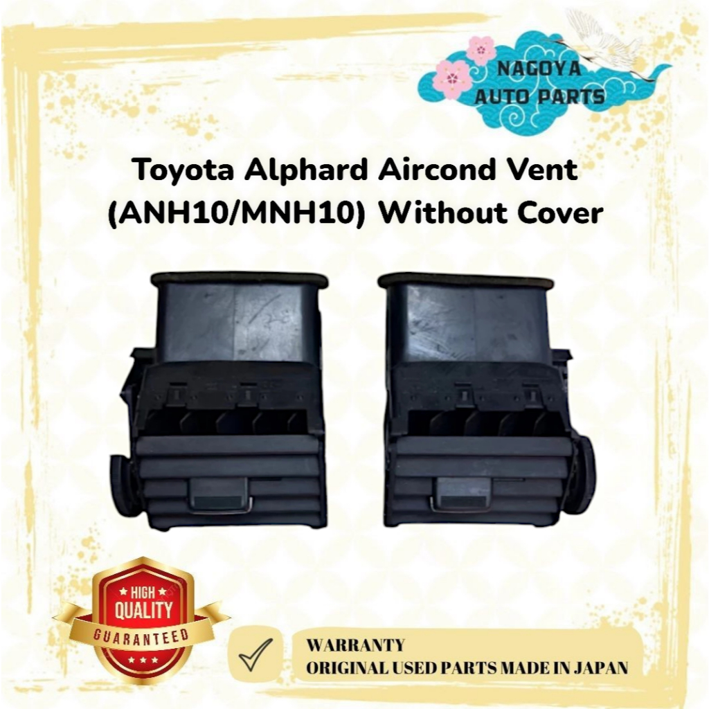 Toyota Alphard Aircond Vent (ANH10/MNH10) Without Cover | Shopee Malaysia