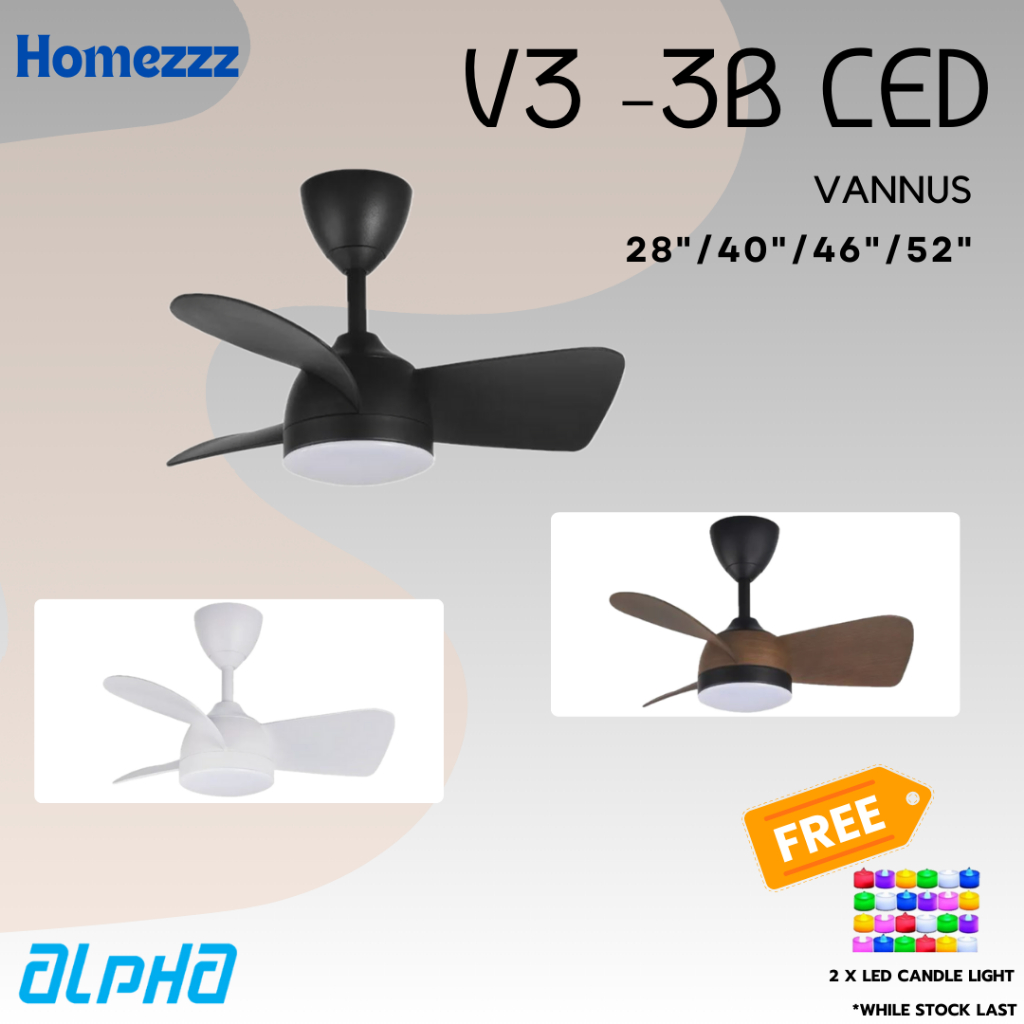 ALPHA Vannus - V3 3B LED 28 Inch 40 Inch 46 Inch 52 Inch DC Motor ...