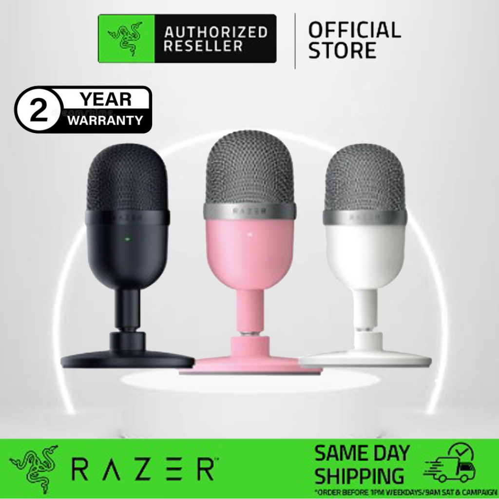Razer Seiren Mini Microphone Streaming Mic Razer Ultra-compact Portable ...