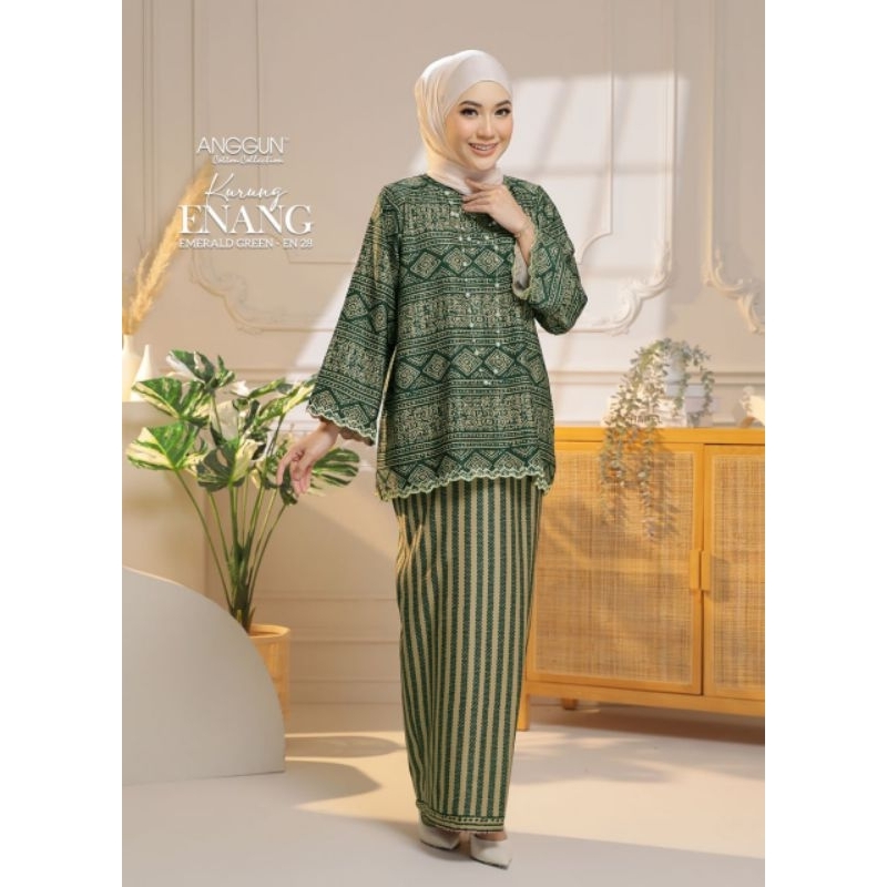 🌹🌹KURUNG ENANG BY ANGGUN COTTON COLLECTIONS🌹🌹 | Shopee Malaysia