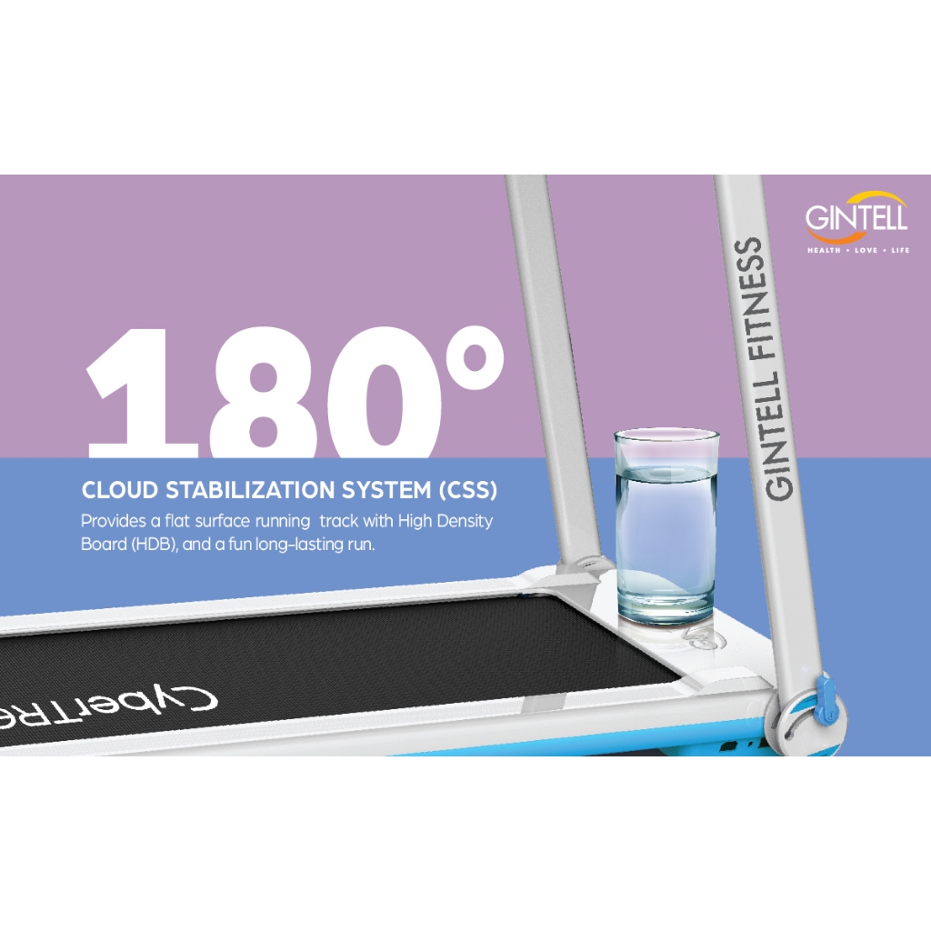 GINTELL CyberTREK Sport X Treadmill Shopee Malaysia