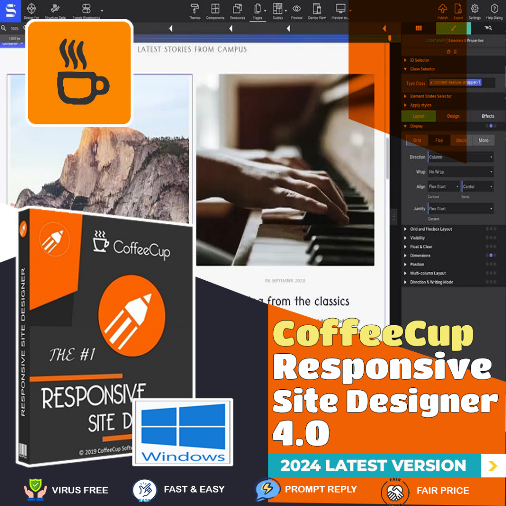 CoffeeCup Responsive Site Designer 4.0 2024 Latest Full Version ...