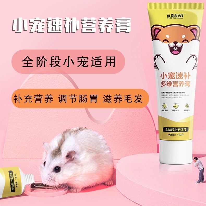 Small Pets Supplement Multi Dimensional Nutritional Paste Hamster Photo Inspiration