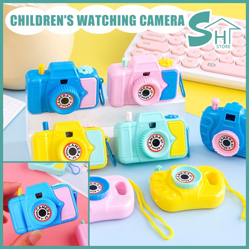 Mini Creative Projection Cartoon Simulation Camera Educational Toy ...