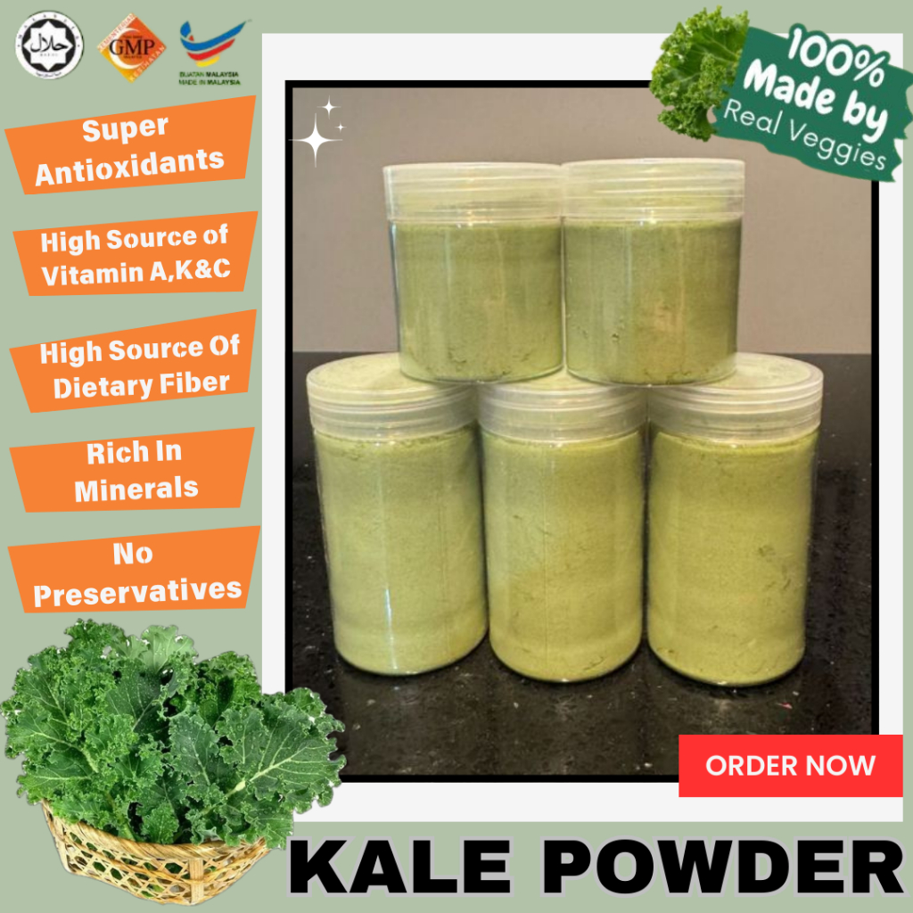 🔥24HR SHIP OUT🔥 ORGANIC KALE POWDER Green Energy Detox Drinks Seasoning