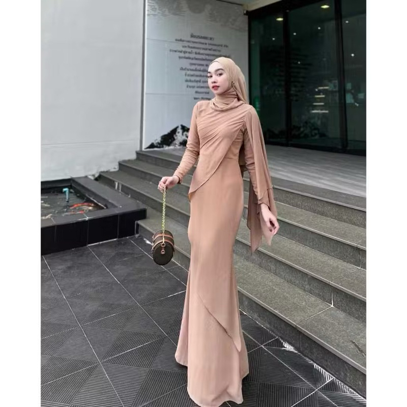 MAXI DRESS /BAJU RAYA 2025 /BRIDESMAID DRESS/BAJU TUNANG /BAJU KONVO🔥🔥🔥 Shopee Malaysia