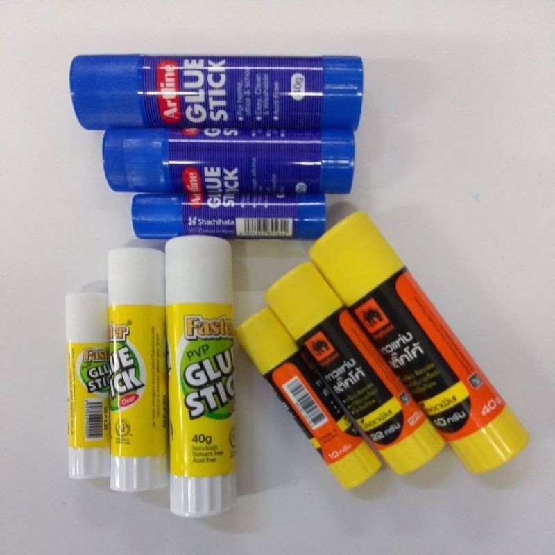 Faster Glue stick Artline Glue Stick Sticko Glue stick Gam pleat Gam ...