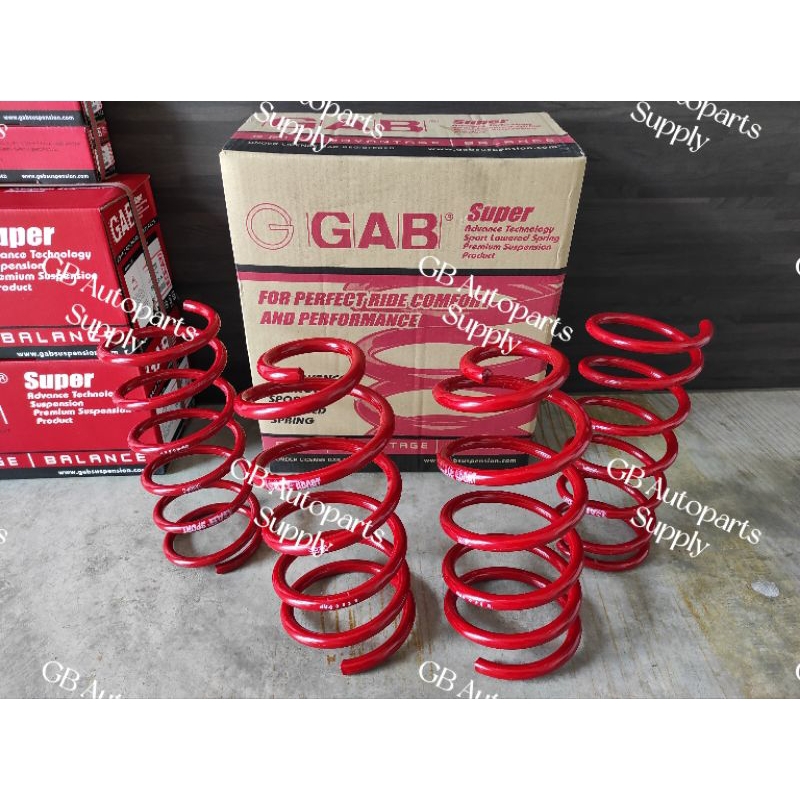 4pcs Perodua Alza D27A 2022-2024 Original GAB Sport Spring | Shopee ...