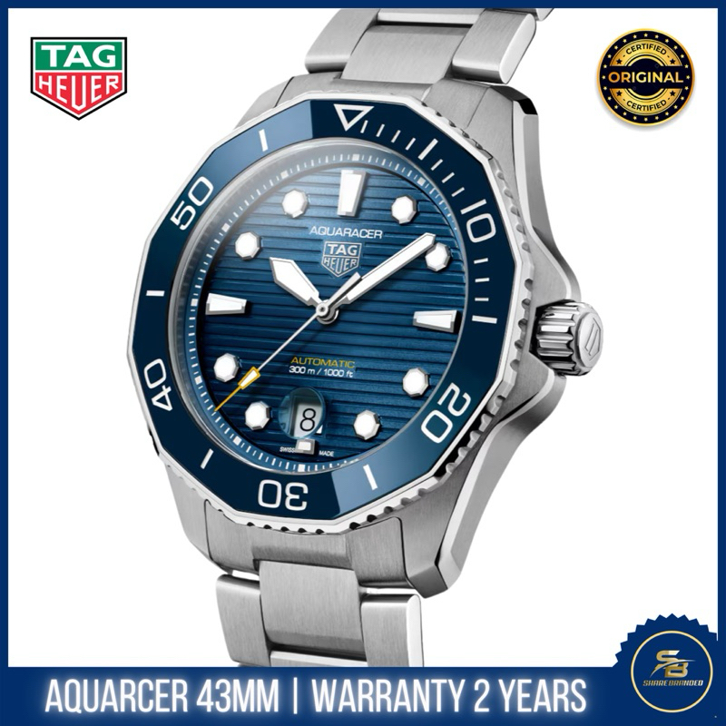 Tag heuer aquaracer blue 43mm hotsell