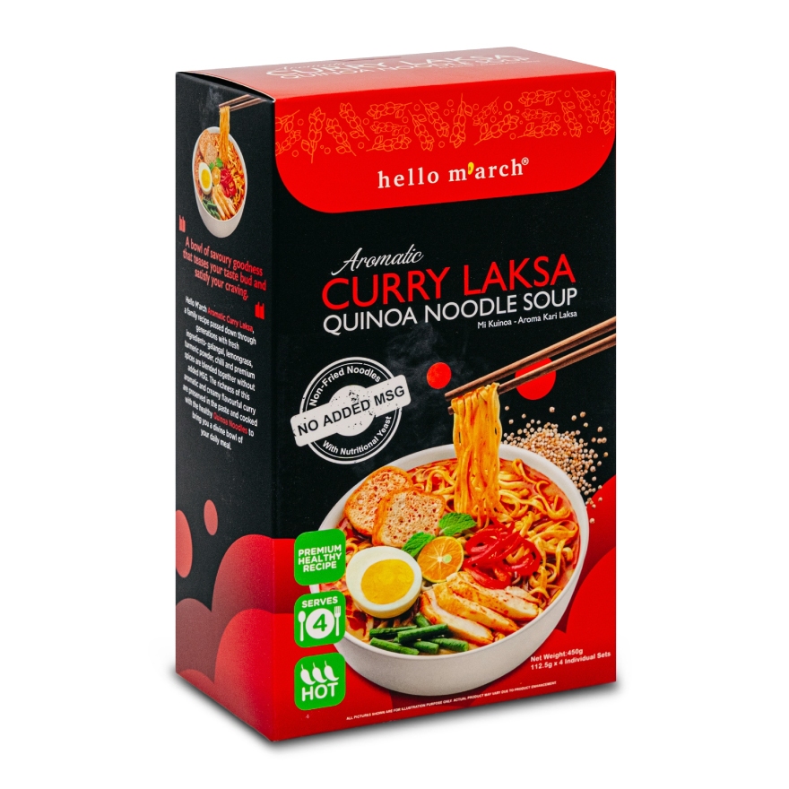Hello March Quinoa Noodles Meal Kit (Assorted) | Shopee Malaysia
