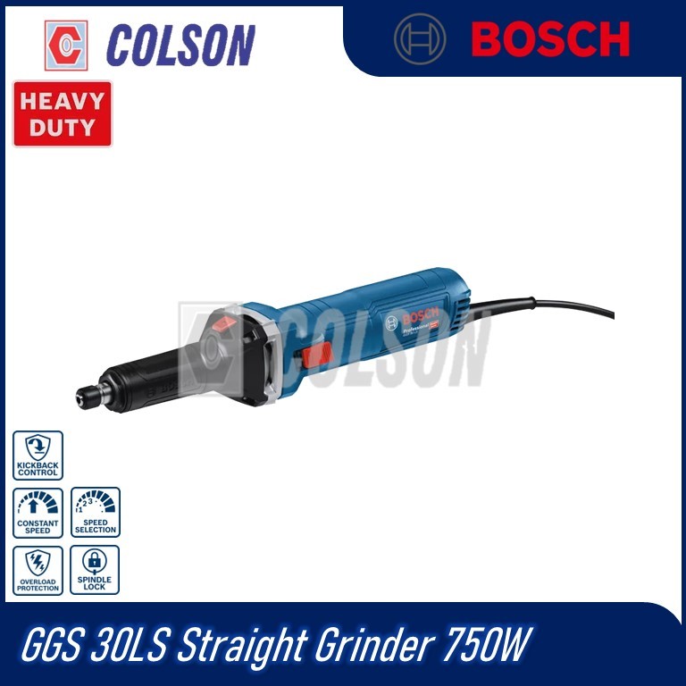 COLSON BOSCH GGS 30LS Straight Grinder 750W | Shopee Malaysia