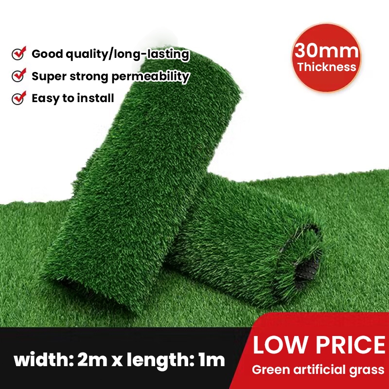 2m*1m/1m*1m Artificial Grass Mat Safe Fake Grass Carpet For Outdoor