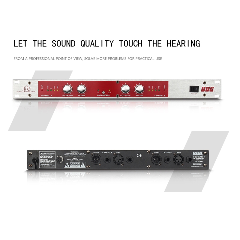 BBE 882i/882i+Sonic Miczer Sonic Maximizer BBE 882i has lower low