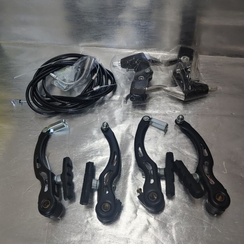 basikal brake set V brake set (1 set )basikal V brake | Shopee Malaysia