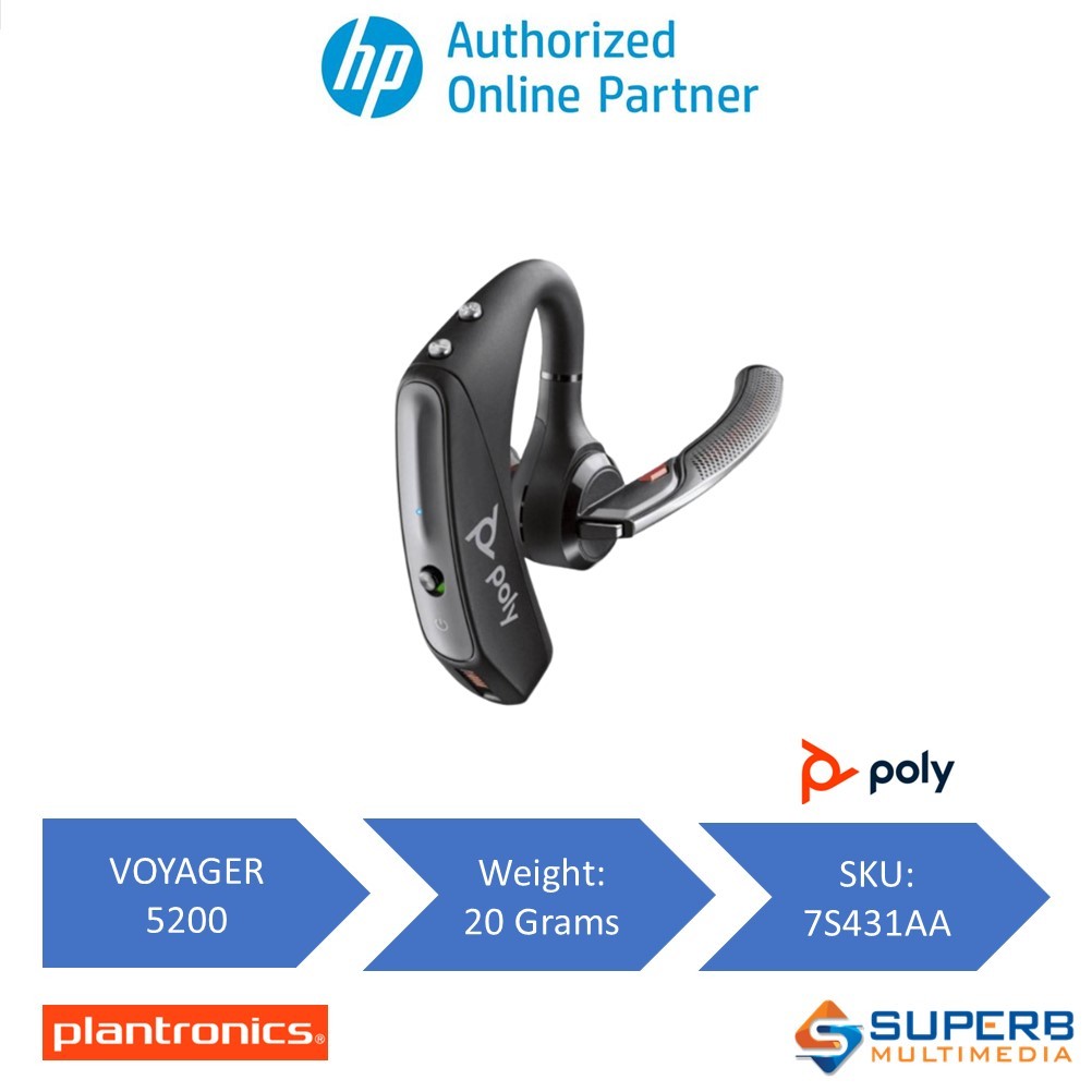 Plantronics Bluetooth Headset Plantronics Voyager 5200 Plantronics