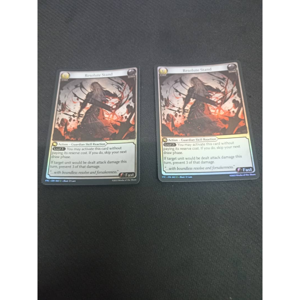 Resolute Stand FOIL (GRAND ARCHIVE TCG) | Shopee Malaysia