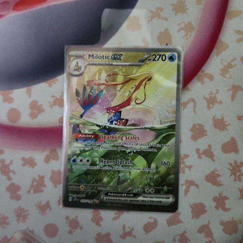 Carte Pokémon - Milobellus EX 042/191 - Étincelles Déferlantes EV08
