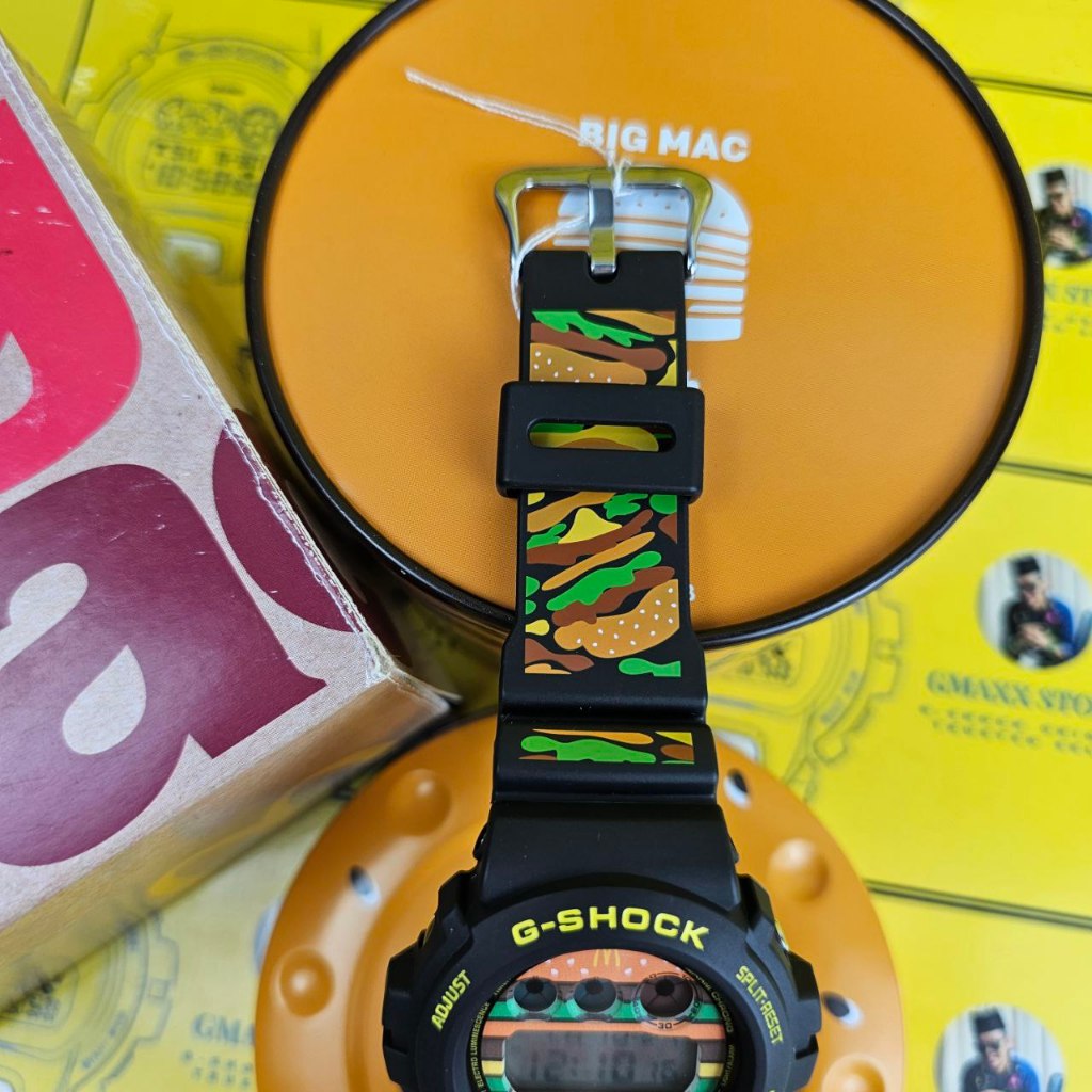 G-Shock Original Model DW-6900FS Bigmac Collab With