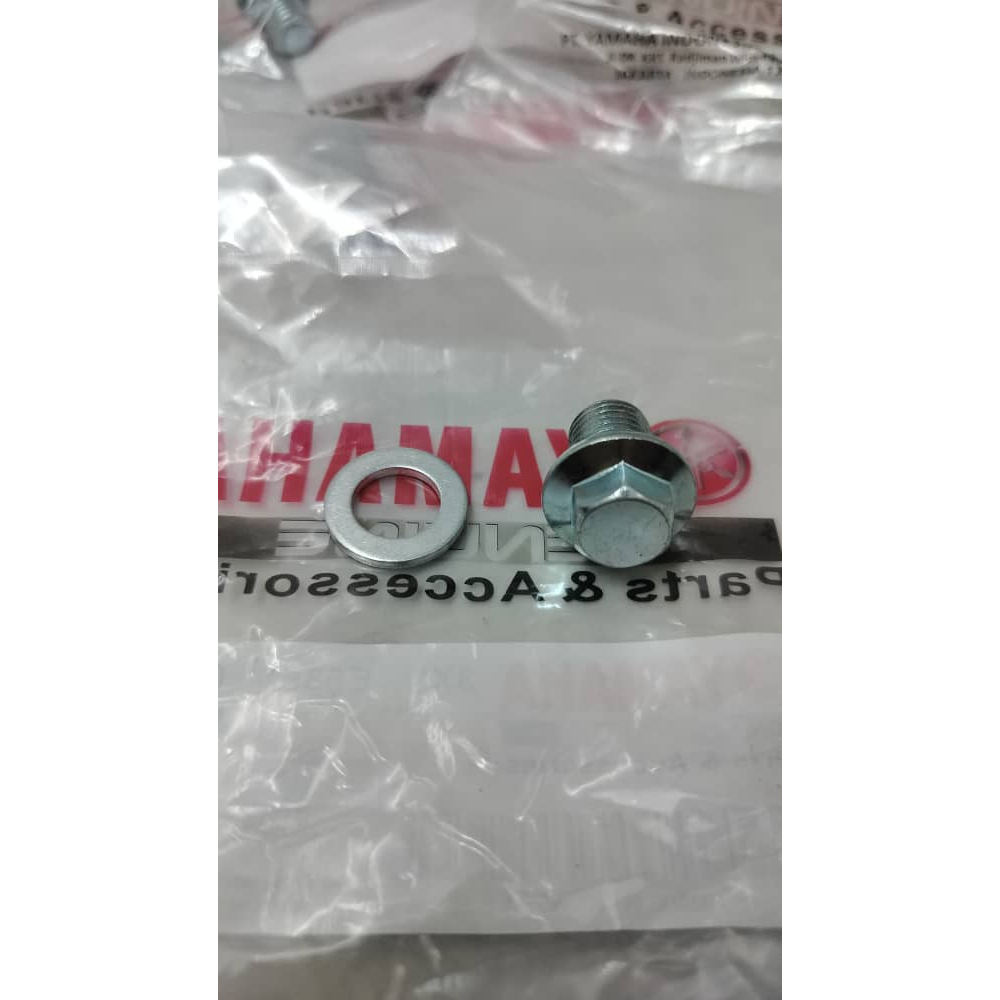 YAMAHA RXZ SKRU BOLT MINYAK HITAM 4T COMPLETE WASHER | Shopee Malaysia