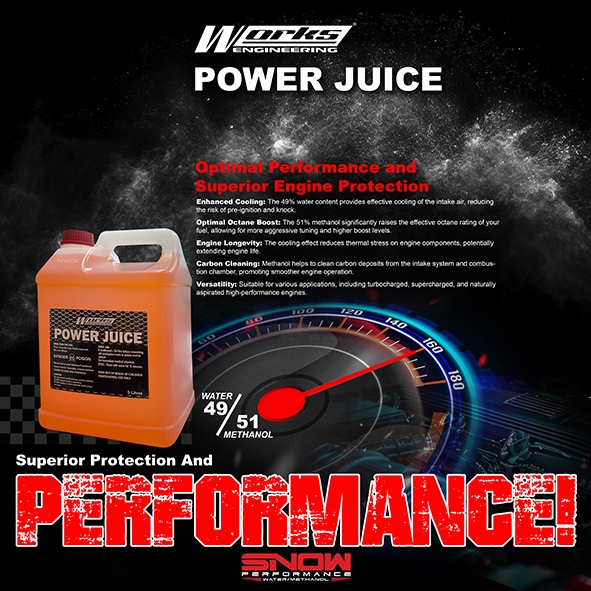 5liter Works Power Juice 50:50 POWER water methanol aem/snow ...