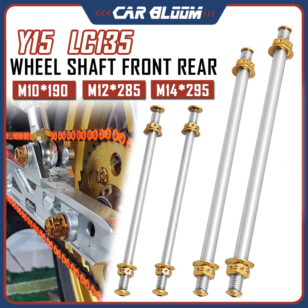 YAMAHA Y15 Y15ZR Y150 LC135 135LC Wheel Shaft ORI SWING ARM Front Rear ...