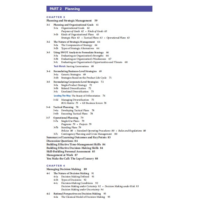 Fundamentals of Management, 10th Edition 2022 (by Ricky Griffin) ISBN ...