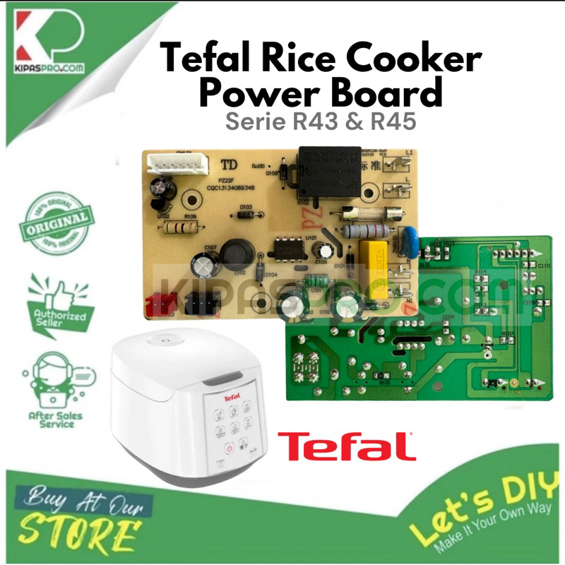 TEFAL RICE COOKER SERIE R43/45 POWER BOARD | Shopee Malaysia