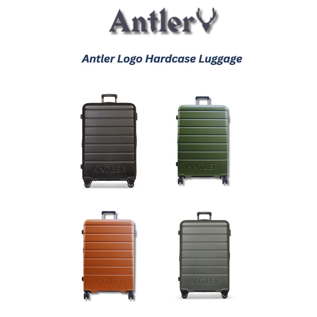 Antler Logo Hardcase Luggage | Shopee Malaysia