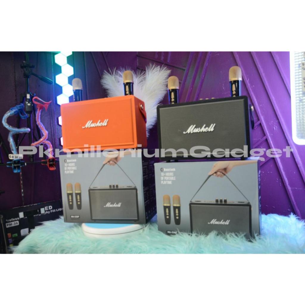 MUSHELL MODEL MA-535P KARAOKE SPEAKER SUPPPRT FOR TWO PERSON SINGING ...
