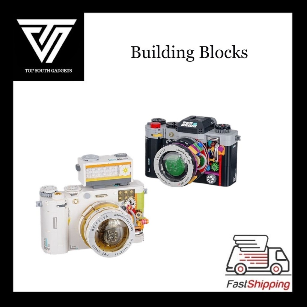 Lego Camera Assembly Model Mini Building Blocks Children Puzzle ...