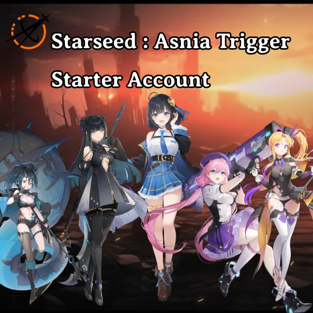 Starseed Asnia Trigger Starter Account Global Server Mobile & PC Game ...