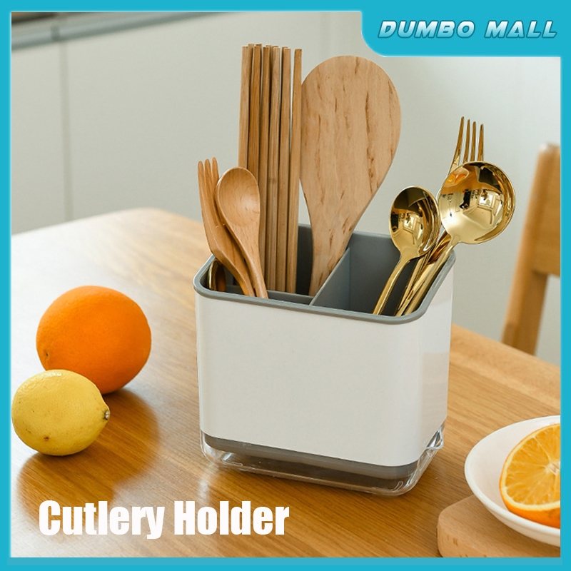Cutlery Holder Fork Spoon Knife Organizer Chopstick Drainer Holder ...